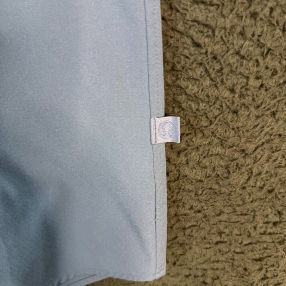 Lululemon Shirt Mens XL Blue Commission Long Sleeve Button Up Stretch Casual - Picture 5 of 12